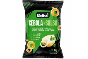 SNACK SABOR CEBOLA E SALSA - BELIVE
